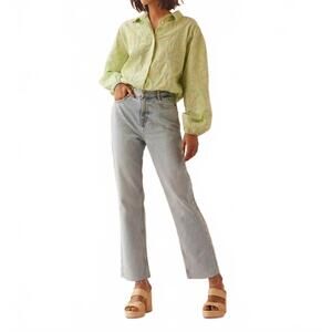 NEW OMIKA nero textured blouse in laila agave